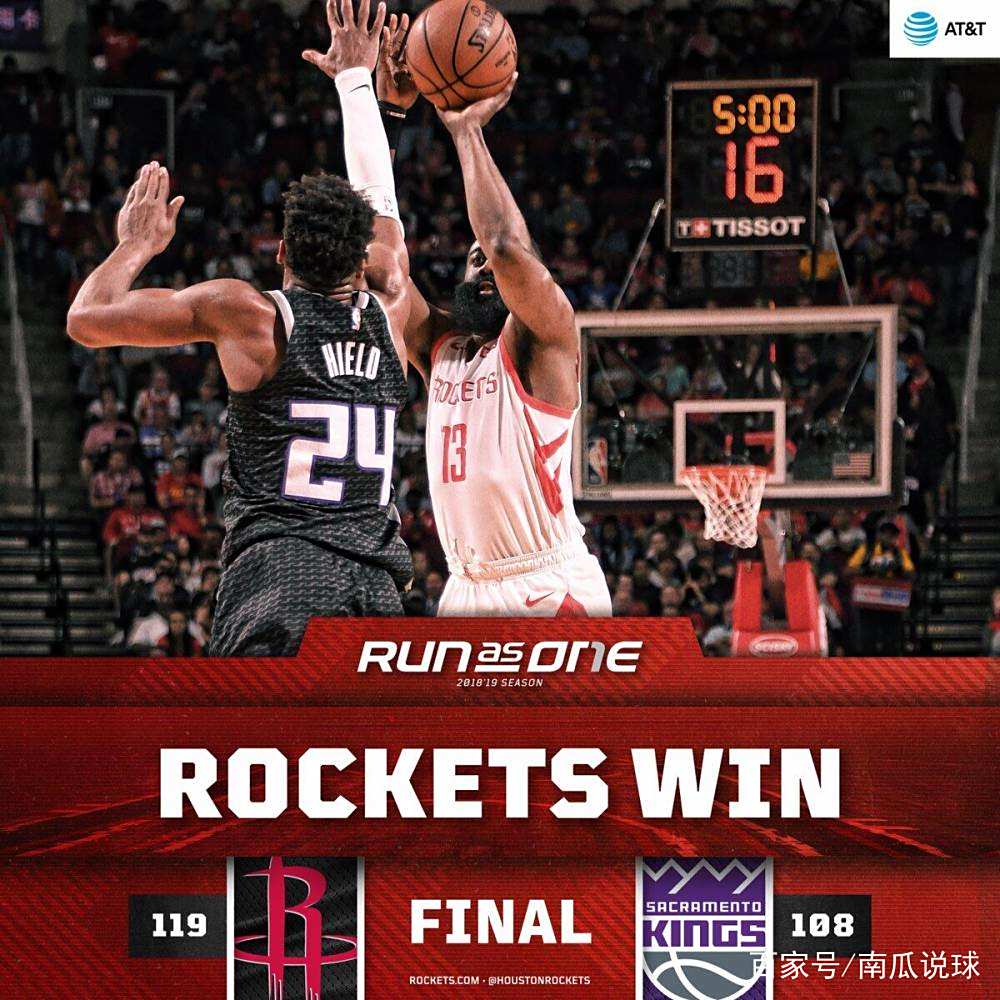 火箭大胜国王,取得重要胜利 火箭大胜国王,取得重要胜利